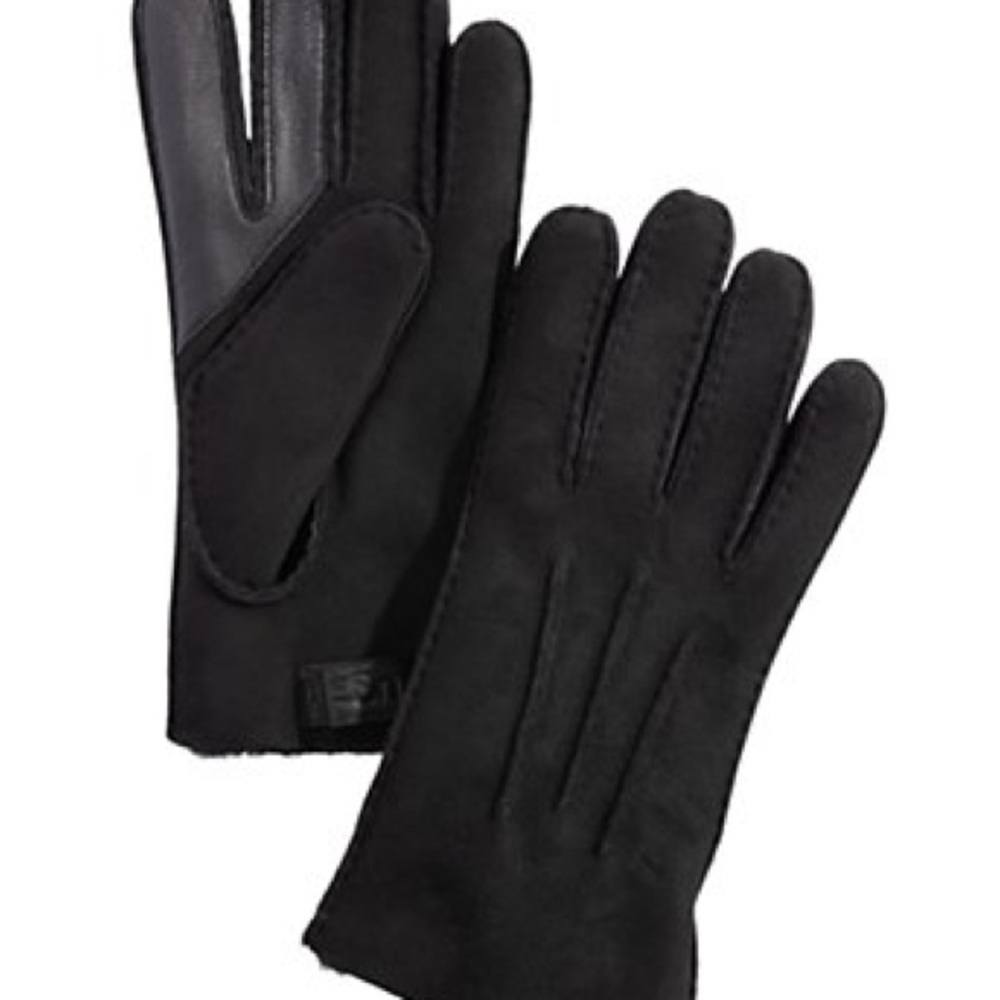 UGG Sheepskin Shearling Men's Winter Gloves Touch Screen Size Large